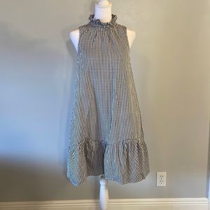 [tyler böe] Black/White Gingham Dress - Size Small